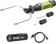 Термонож аккумуляторный RYOBI RHC4-120G 4В USB Lithium 450 градусов 5 сменных насадок АКБ 1 х 2Ач 5133006198