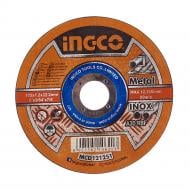 Круг відрізний INGCO абразивний 125x1,2x MCD121251
