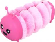 Пенал шкільний пухнаста гусениця Nota Bene рожевий