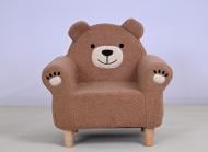 Крісло дитяче PIXIE Ведмідь 55x41x56 см SF-1734 коричневий