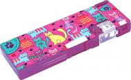 Пенал школьный Cats CF85563 Cool For School фиолетовый с рисунком