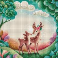 Алмазная мозаика Хорошая прогулка 40х40 см Идейка