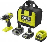 Шуруповерт ударный аккумуляторный RYOBI ONE+ HP RPD18C-242S 18В 5133004983