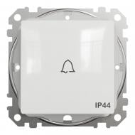 Кнопка звонка одноклавишный Schneider Electric Sedna Design без подсветки белый SDD211131
