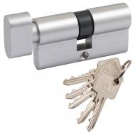 Цилиндр RDA 58730 30x30 ключ-вороток 60 мм матовый хром