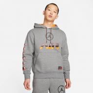 Джемпер Nike M J SPRT DNA HBR PO HOODIE CV2984-091 р. M серый меланж