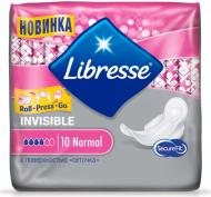 Прокладки гигиенические Libresse Invisible Ultra Thin Clip Wing drai normal 10 шт. Прокладки гигиенические Libresse Invisible Ultra Thin Clip Wing drai normal 10 шт.