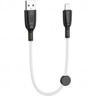 Кабель Xo USB A - Lt NB247 6A 1 м white