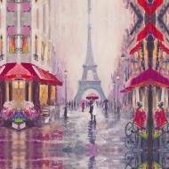 Репродукція Paris Street 35x35 см RozenfeldArt