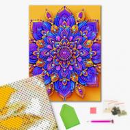 Алмазная мозаика Нежный цветок 25х25 см Brushme