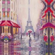 Репродукция Paris Street 50x50 см RozenfeldArt