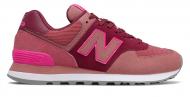 Кроссовки New Balance WL574WH2 р.US 8,5 бордовый Кроссовки New Balance WL574WH2 р.US 8,5 бордовый
