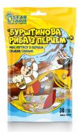 Янтарная с перцем ТМ Океан Смаків филе путасу с перцем сушеное соленое 30 г