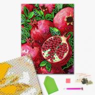 Алмазная мозаика Сочные гранаты 25х25 см Brushme