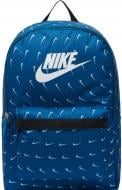 Рюкзак Nike Heritage DM2158-404 25 л бирюзовый с принтом