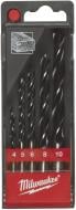 Набор сверл по дереву Milwaukee 4-10 мм 5 шт. 4932352465