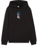 Джемпер Puma READY SET BETTER HOODIE TR 67927001 р.152 черный