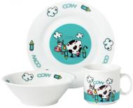 Набір дитячого посуду Cow 3 предмета D1215 Limited Edition