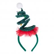Обруч для волос Novogod`ko Мерцающая елочка LED 973746