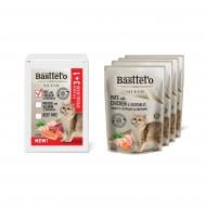 Корм влажный Basttet`o мусс для кошек с курицей пауч 85 г 4+1 Корм влажный Basttet`o мусс для кошек с курицей пауч 85 г 4+1