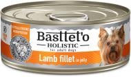 Консерва Basttet`o Holistic кусочки филе ягненка в желе 85 г