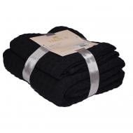 Набор полотенец вафельных 2 шт. черный