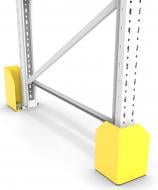 Угловая защита стойки стеллажа 5 мм желтый