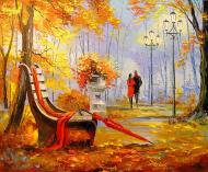 Набір зі стразами на підрамнику Після дощу худож. Дарчук О. 30x40 см GoToArt Набір зі стразами на підрамнику Після дощу худож. Дарчук О. 30x40 см GoToArt