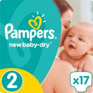 Подгузники Pampers New Baby-Dry 3-6 кг 17 шт.