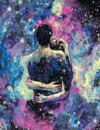 Набор со стразами на подрамнике Неземная любовь 40x50 см GoToArt