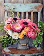 Набор со стразами на подрамнике Букет из моей дачи 40x50 см GoToArt