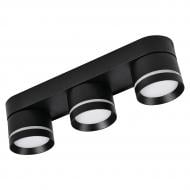 ВІТРИНА! Спот Hopfen STARK CL-3-133 SPT BK 3xGX53 чорний