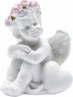 Фигурка ангел любимый 598-051 8х6 см белый