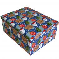 Коробка подарочная Соніліка прямоугольная "Merry Christmas" Санта 31 смх23 смх13.5 см 111026207