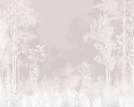 Фотошпалери De-Cors Ліс блідо-рожевий 70188 265x300 см 7,9 кв.м