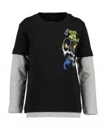 Реглан для мальчика Blue Seven Скейт р.104 черный 850726 X*