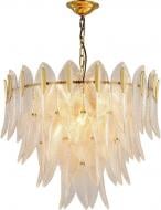 Люстра подвесная Crystal Life Lilia 10xE14 золото LM2135/10-D60GO