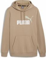 Джемпер Puma ESS+ 2 COL BIG LOGO HOODIE 58676466 р.L бежевый