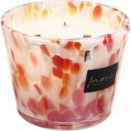 Свеча ароматическая Inari CONFETTI Сандал 10х12,5 см оранжевый