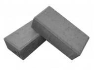 Тротуарная плитка Кирпич 100х200х45 мм серая Тротуарная плитка Кирпич 100х200х45 мм серая