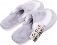 Тапки домашние La Nuit Бони р. 40/41 серый YH-20024 grey