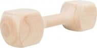Игрушка для собак Trixie гантель деревянная квадратная 23 см 400 г (TX-3223)