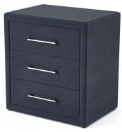 Тумба Меблі Прогрес КЛЕОПАТРА 560x600x405 мм сірий/сірий