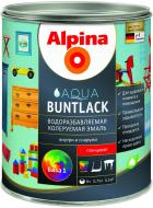 Эмаль Alpina акриловая Aqua Buntlack GL B1 белый глянец 0,75 л