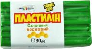 Пластилин восковый салатовый TRAVEL KIDS 30 г Western Industrial Group