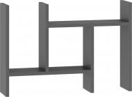 Полка Грейд раздвижная 450x450 мм графит серый