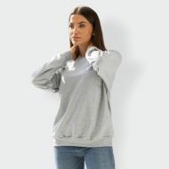 Свитшот Vivioji 12718 р.XL серый меланж