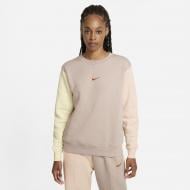 Свитшот Nike W NSW CREW LBR SWOOSH DJ4411-210 р. XS разноцветный