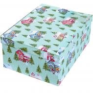 Коробка подарочная Соніліка прямоугольная "Зимние домики"19 смх13 смх7.5 см 1110912101
