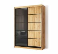 Шафа-купе TREND Берегиня ДСП 1580x600x2250 мм дуб тахо двері ДСП/дзеркало